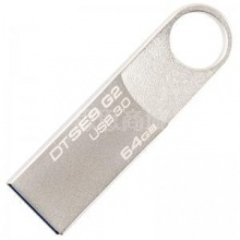 金士頓（Kingston）64GB USB3.0 U盤 DTSE9G2 銀色 金屬外殼 高速讀寫